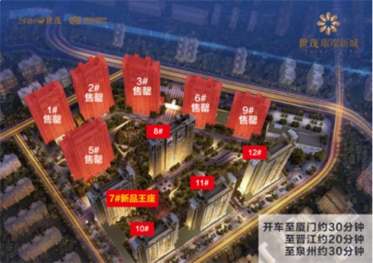 晋江世茂璀璨新城：未来科技人居 即将从厦门东出发——九房网