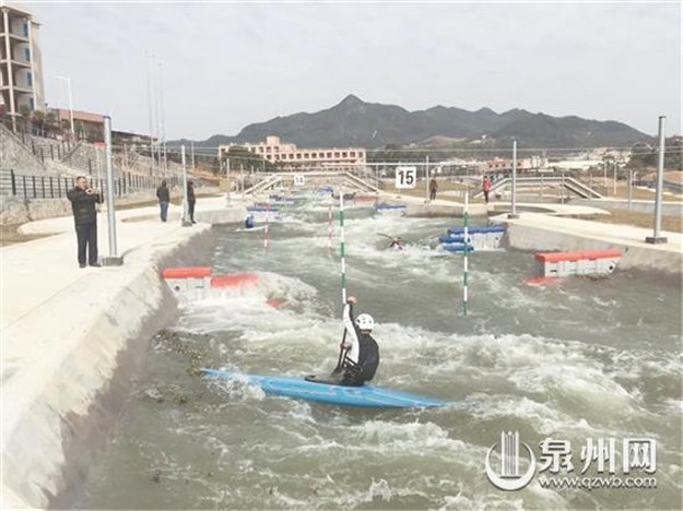 位于南安梅山镇的福建皮划艇激流回旋训练基地一期工程昨日竣工——九房网