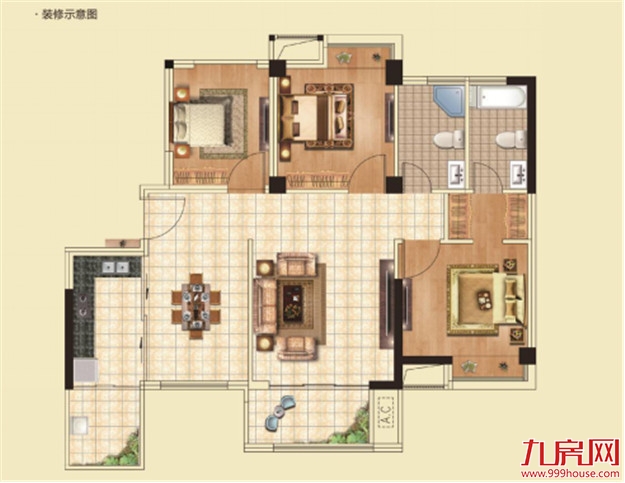 匹克奥林星城:仅此1栋!85㎡新品3房,收官之作——九房网 匹克奥林星城:仅此1栋!85㎡新品3房,收官之作——九房网