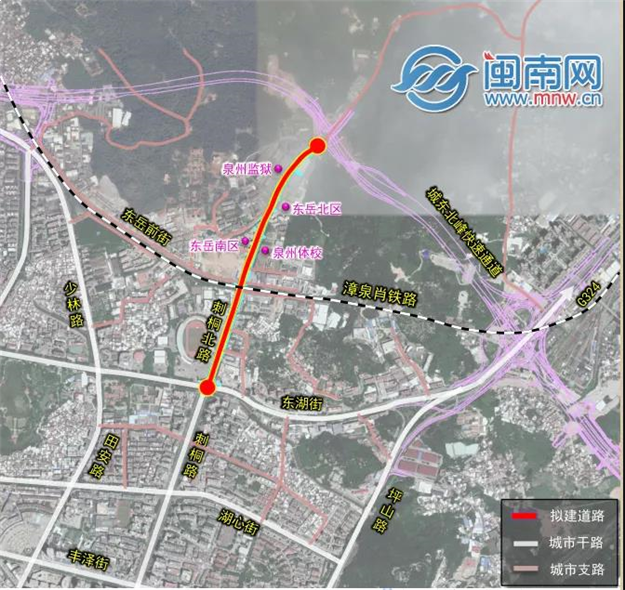 刺桐路北拓11月8日正式动工 路线图已公布——九房网