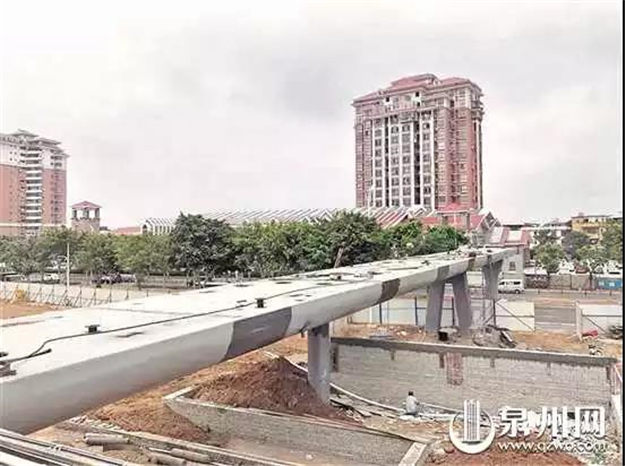 江滨北路金洲天桥月底可实现通行,南环路笋江路开建2座天桥——九房网 江滨北路金洲天桥月底可实现通行,南环路笋江路开建2座天桥——九房网