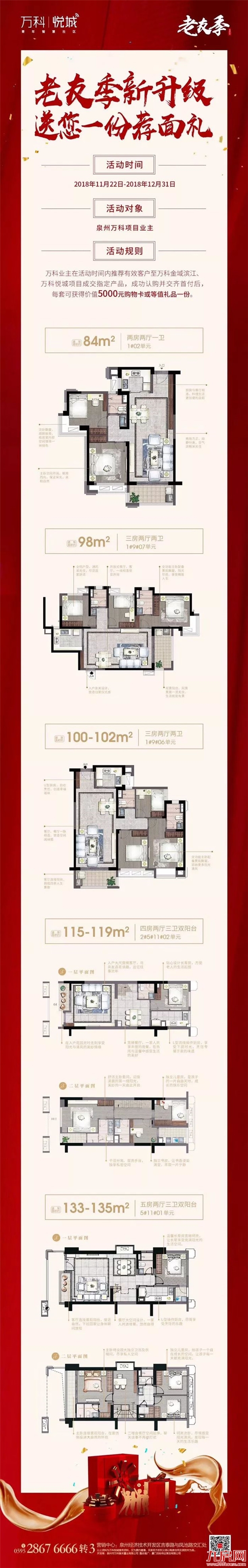 泉州开发区万科悦城201套住宅获批预售——九房网