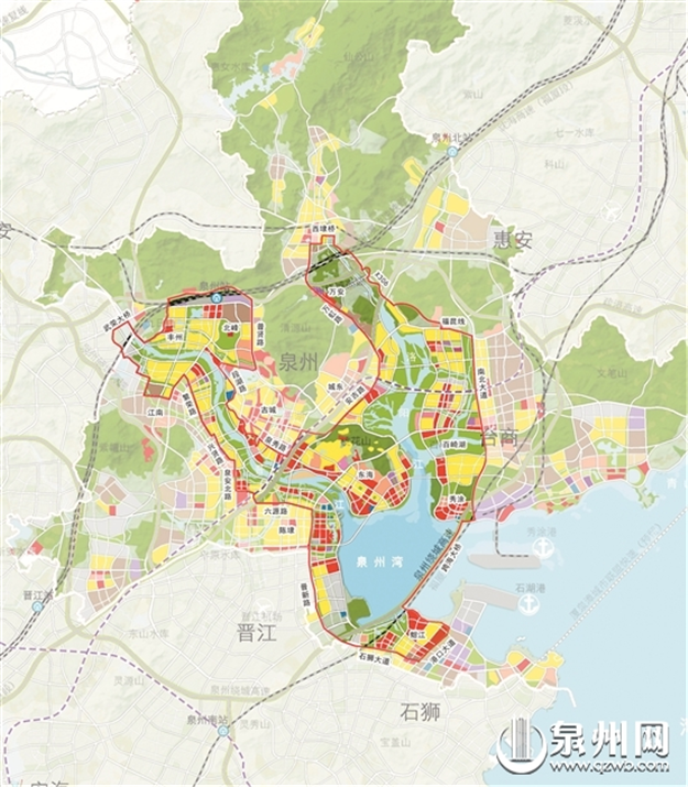 泉州市海丝新城统筹协调范围划定 总面积约240平方公里——九房网