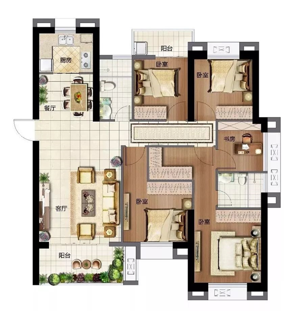 首付13万起！城东洛江板块纯新盘户型曝光！最小67㎡，最大152㎡——九房网