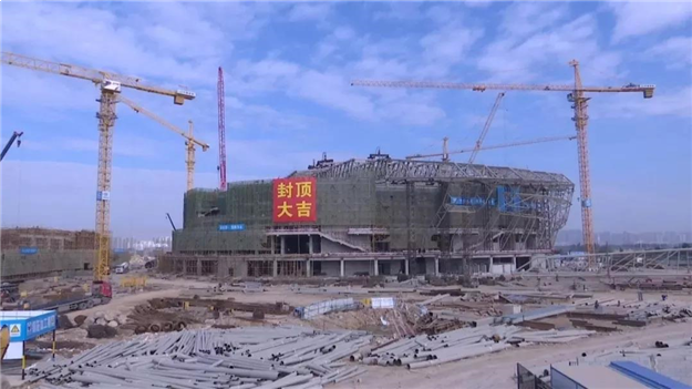 新地标!晋江第二体育中心主体育馆封顶!预计2020年3月三馆全面竣工!移交试运营!——九房网 新地标!晋江第二体育中心主体育馆封顶!预计2020年3月三馆全面竣工!移交试运营!——九房网