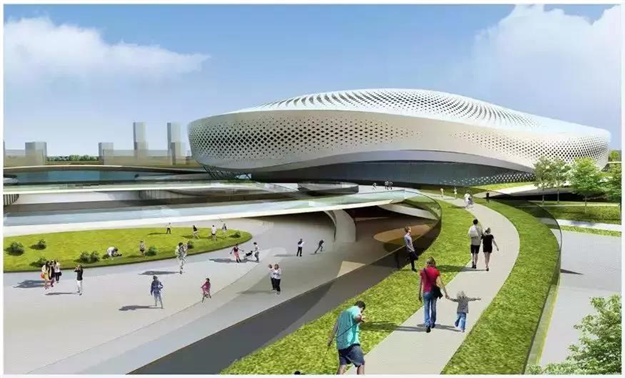 新地标!晋江第二体育中心主体育馆封顶!预计2020年3月三馆全面竣工!移交试运营!——九房网 新地标!晋江第二体育中心主体育馆封顶!预计2020年3月三馆全面竣工!移交试运营!——九房网