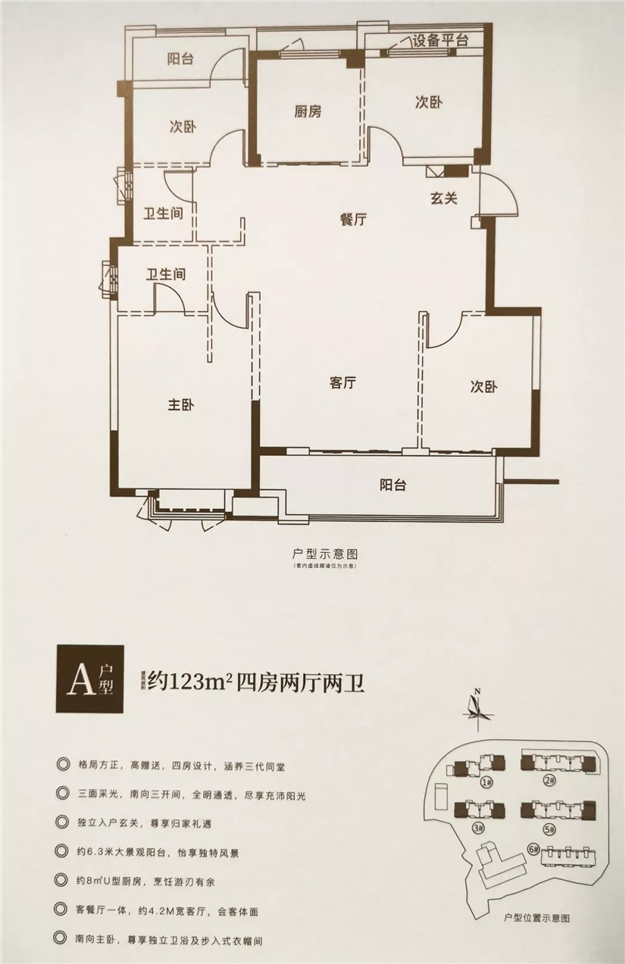 鲤城纯新盘！建面约89-123㎡低密度洋房产品户型公开！——九房网
