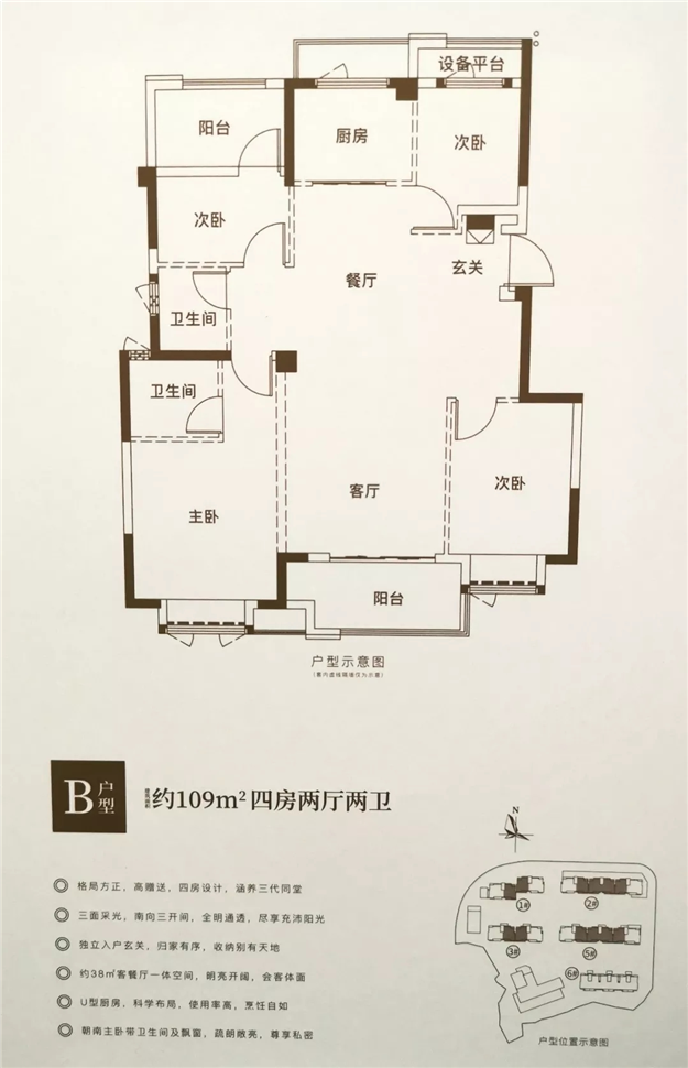 鲤城纯新盘！建面约89-123㎡低密度洋房产品户型公开！——九房网