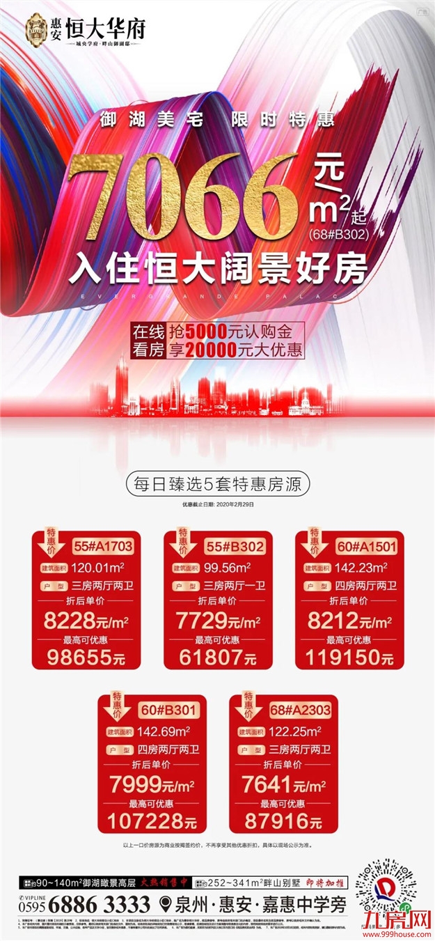 恒大华府 | @所有人！这一波福利，你忍心错过吗？——九房网