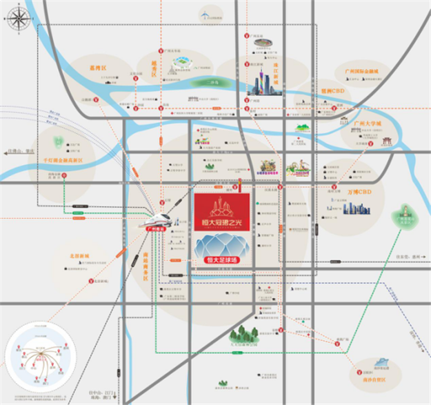 牛！世界鼎级球场+100万㎡综合体！就在家旁！——九房网