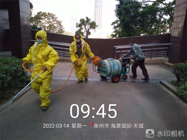 世茂海峡社区物业调动近200人“泉”力抗疫——九房网 世茂海峡社区物业调动近200人“泉”力抗疫——九房网